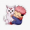 Jujutsu Kaisen - Itadori with a dog (11/14) Sticker by Suncelia in 2021 ...