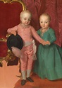 Doppio ritratto degli Arciduchi Ferdinando e Maria Anna d’Asburgo ...