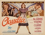 Claudia (1943) movie poster