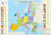 European Union Member States Map - Europe • mappery