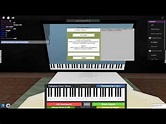 giga chad them roblox piano sheet (sheet in description srry for not ...