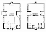Esherick House Plan. 1961. Philadelphia, Pennsylvania, Louis Kahn. | Maket