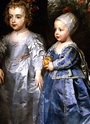 Anthony van Dyck-The three eldest children of Charles I of England ...