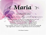 First Name Creations | Names with meaning, Maria name meaning, Names