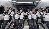 NASA SpaceX Crew-1 Astronauts Splash Down Safely After Record Space ...