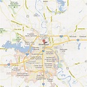 Louisiana Map Google Maps | semashow.com