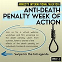 Anti-Death Penalty Week of Action - Amnesty Malaysia