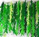 DIY: gigantischer Lianen-Wald aus Krepppapier | Krepppapier, Blumen aus ...