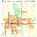 Aerial Photography Map of Garnett, KS Kansas