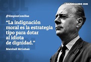 Grandes pensamientos de Marshall McLuhan - culturizando.com | Alimenta ...