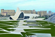 Heydar Aliyev Center progettato da Zaha Hadid – courtesy Heydar Aliyev ...