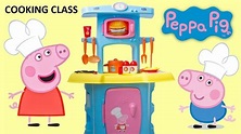 Chef Peppa Pig Cooking Case Play with Peppa Pig Mini Kitchen Pizza ...