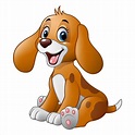 lindo perrito de dibujos animados 9693505 Vector en Vecteezy
