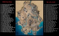 DMZ Key Locations Map | Where to use every key in DMZ - Dot Esports