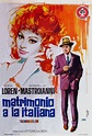 Matrimonio a la italiana | Mejores carteles de películas, Afiche de ...