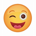 feliz emoji cara icono de estilo plano clásico 2475924 Vector en Vecteezy