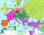 Political Map Of Europe 1800 | secretmuseum