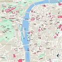 Prague map - City center map of must-go sites including Mala Strana ...