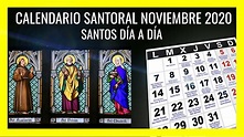 Calendario de Santos Noviembre 2022 | Santoral Católico por días del ...