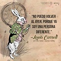 Cita de Lewis Carroll – El Placer de la Lectura