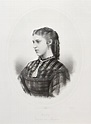 MARIA, Prinzessin von Hannover (1849 - 1904). Brustbild nach ...