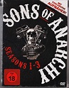 Sons of Anarchy - Staffel 1 - 3 (2013) "" rare deutsche FSK 18 ""mit ...