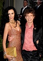 Mick Jagger et L'Wren Scott lors de la soirée Vanity Fair à Los Angeles ...
