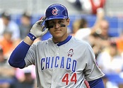 Anthony Rizzo scratched with back tightness, Cubs fall to Brewers, 5-4 ...