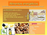 Alimentos energéticos: imágenes e información completa