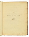 EDEN, Sir Frederic Morton (1766-1809). The State of the Poor: Or, an ...