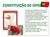 Almanaque Republicano: EVOCAÇÃO DOS 40 ANOS DA CONSTITUIÇÃO DE 1976 ...