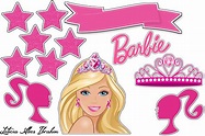 Boneca Barbie Topo De Bolo Grátis Para Imprimir | vlr.eng.br