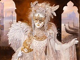 Original Oil Painting: Venetian Angel by Alex Levin