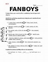 fanboys exercises pdf with answers