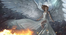ArtStation - Angel, watchara horthong | Fantasy art angels, Angel art ...