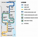 Metromover Miami: hours, stations, route map and other information