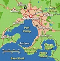 Mapas de Melbourne – Austrália - MapasBlog