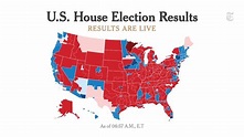 Live U.S. House Election Results - The New York Times