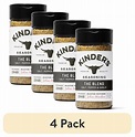 (4 pack) Kinder's The Blend Seasoning with Salt, Pepper and Garlic, 6 ...