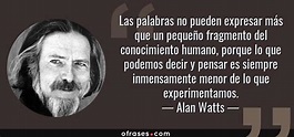 Frases y citas célebres de Alan Watts 📖