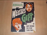 Weisses Gift ( Alfred Hitchcock ) Cary Grant, Ingrid Bergman,-