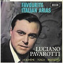 Luciano Pavarotti – Favourite Italian Arias (1964, Vinyl) - Discogs