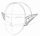 How to Draw Pointed "Elf" Ears - Draw Central | Elf ears drawing, Ear ...