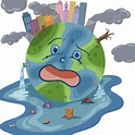 Prediseñadas De La Destrucción Ambiental De La Contaminación De La ...