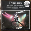 Thin Lizzy – Thunder And Lightning (1983, Free poster, Vinyl) - Discogs