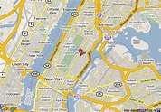 Map of The Franklin Nyc, New York