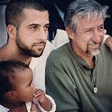 Troy Garity, his dad Tom Hayden and his little brother Liam. Liam is ...