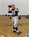 Johnny Unitas Autographed Baltimore Colts 11x14 Photo - Detroit City Sports