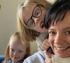 Lily Allen shares a VERY rare photo of her two children, Marnie and ...