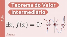 CÁLCULO 1 [Mod. 1], Aula 8 - O que é Teorema do Valor Intermediário ...